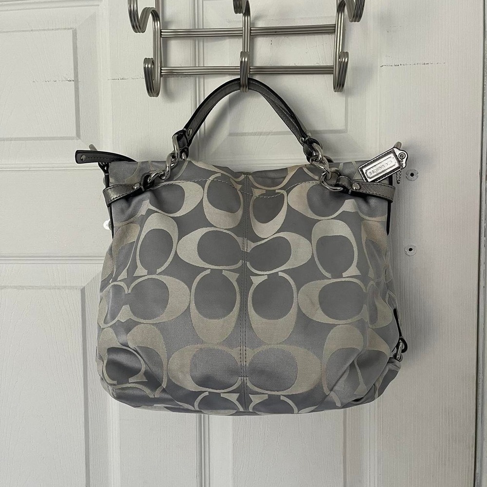 Y2K 2000s Coach Signature Cs Monogram Tote shoulder bag / HandBag